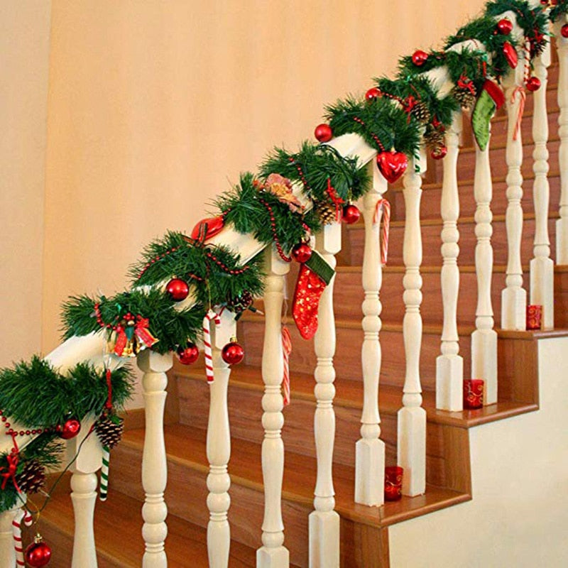 long christmas decorative pine vine, view 7 - MRSLM