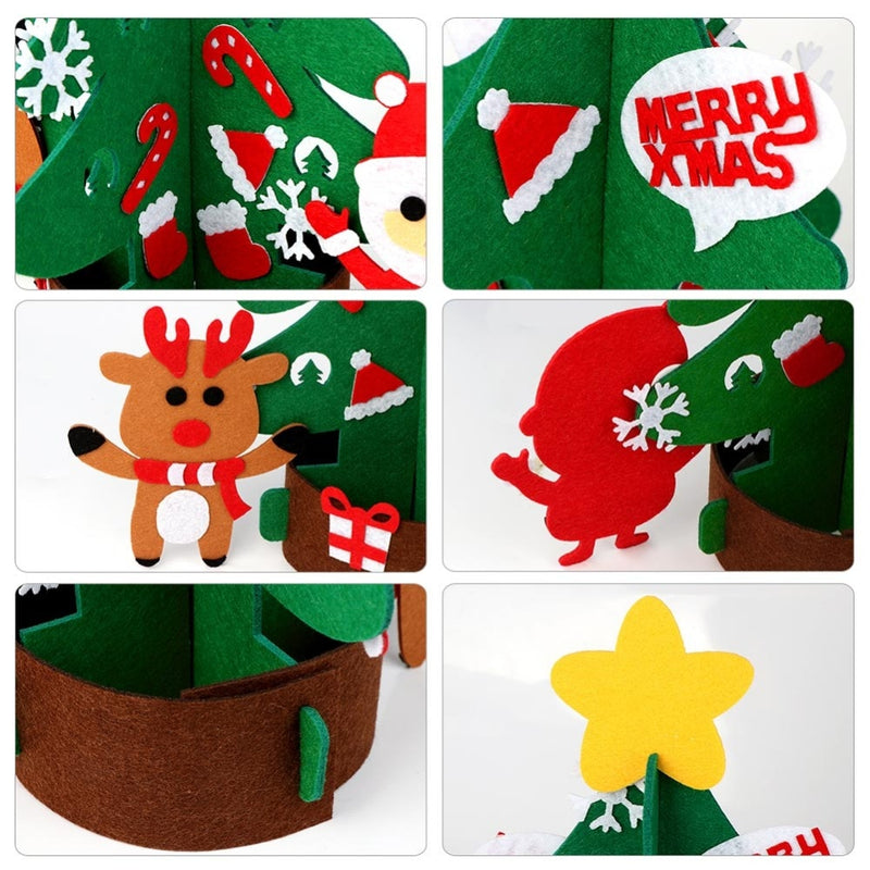 DIY felt Christmas tree kit, view 12 - MRSLM