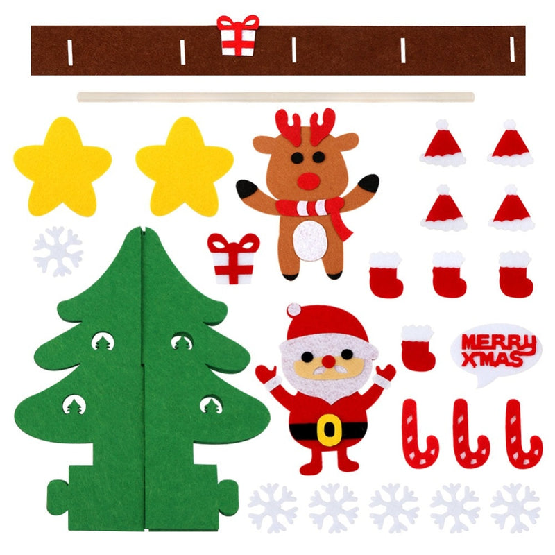 DIY felt Christmas tree kit, view 11 - MRSLM