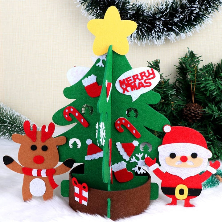 DIY Wall Hanging Felt Christmas Tree Making Kit