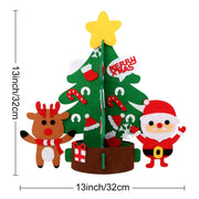 DIY felt Christmas tree kit, view 7 - MRSLM