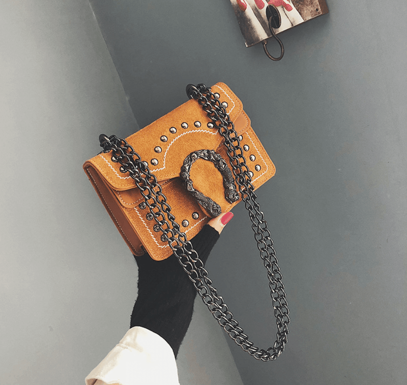 chain crossbody shoulder bag, view 10 - MRSLM