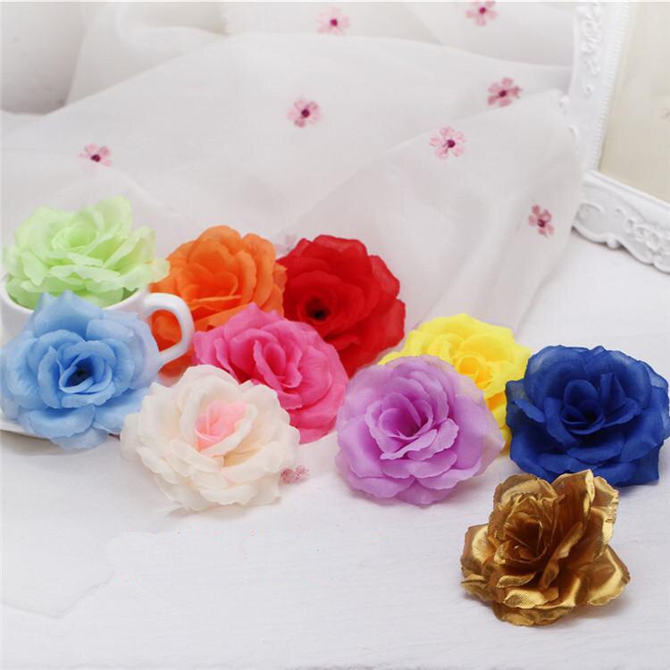 Artificial Rose Silk Flowers for Wedding Decoration