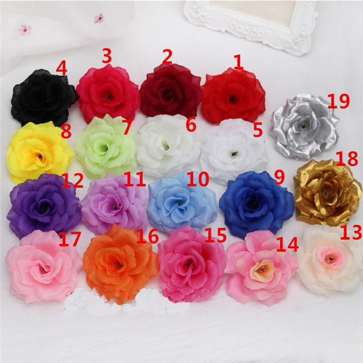 Artificial Rose Silk Flowers for Wedding Decoration