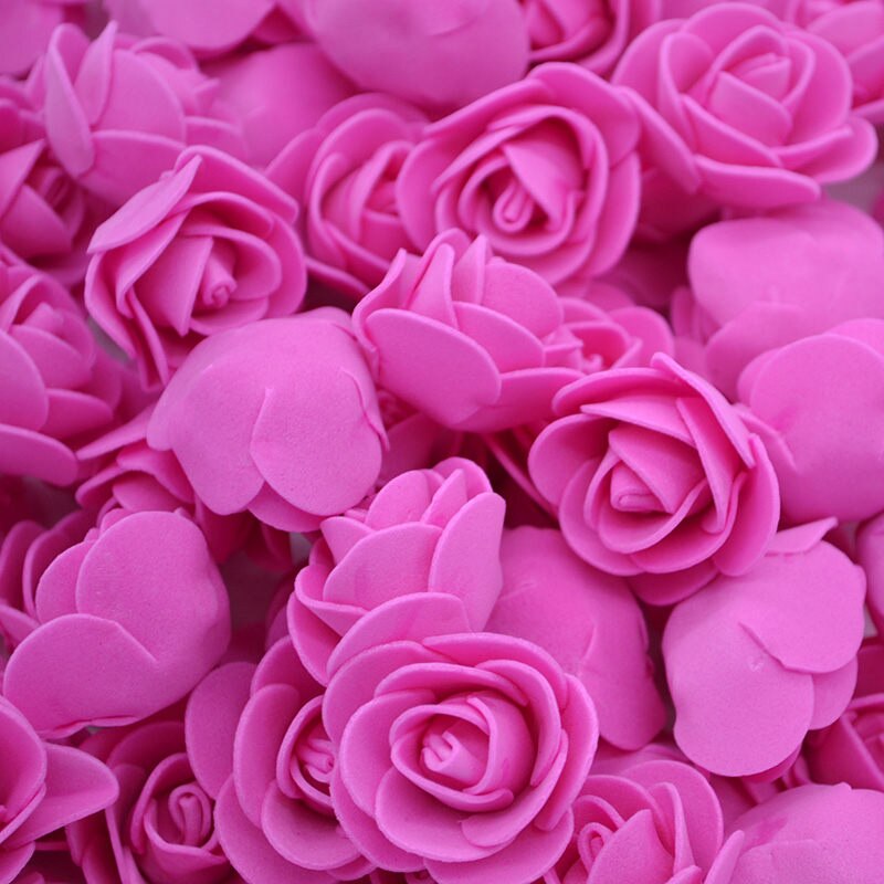 handmade foam roses for wedding decor, view 13 - MRSLM