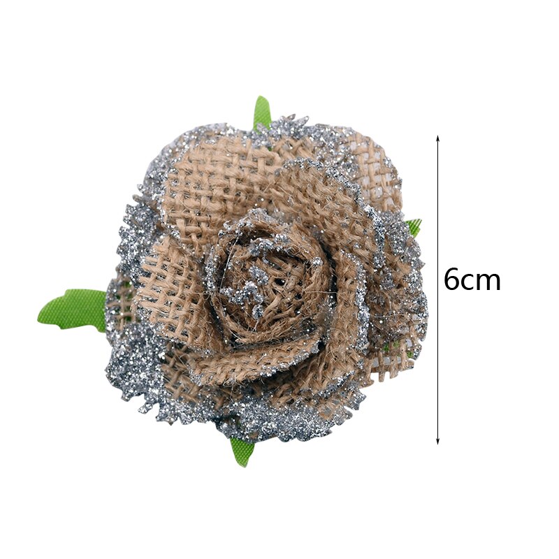 handmade burlap wedding decorations, view 8 - MRSLM