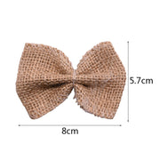 handmade burlap wedding decorations, view 12 - MRSLM