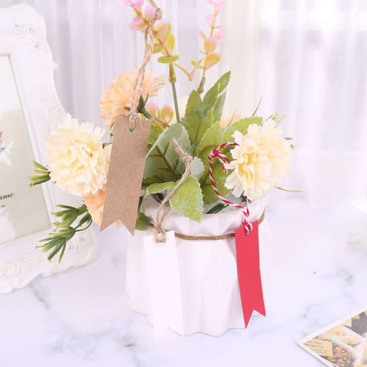 Set of 100 Blank Kraft Paper Gift Tags