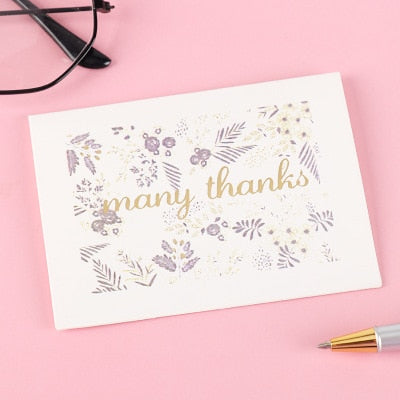 Set of 50 Thank You Cards