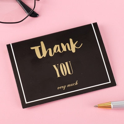 thank you cards set of 50, view 5 - MRSLM