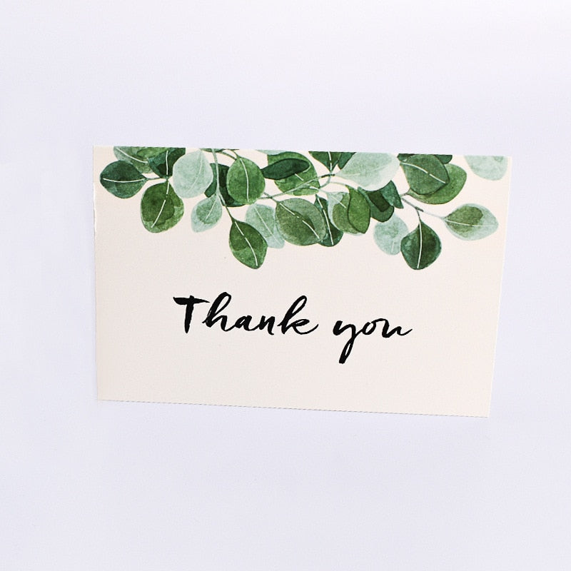set of 6 thank you cards with envelopes, view 5 - MRSLM