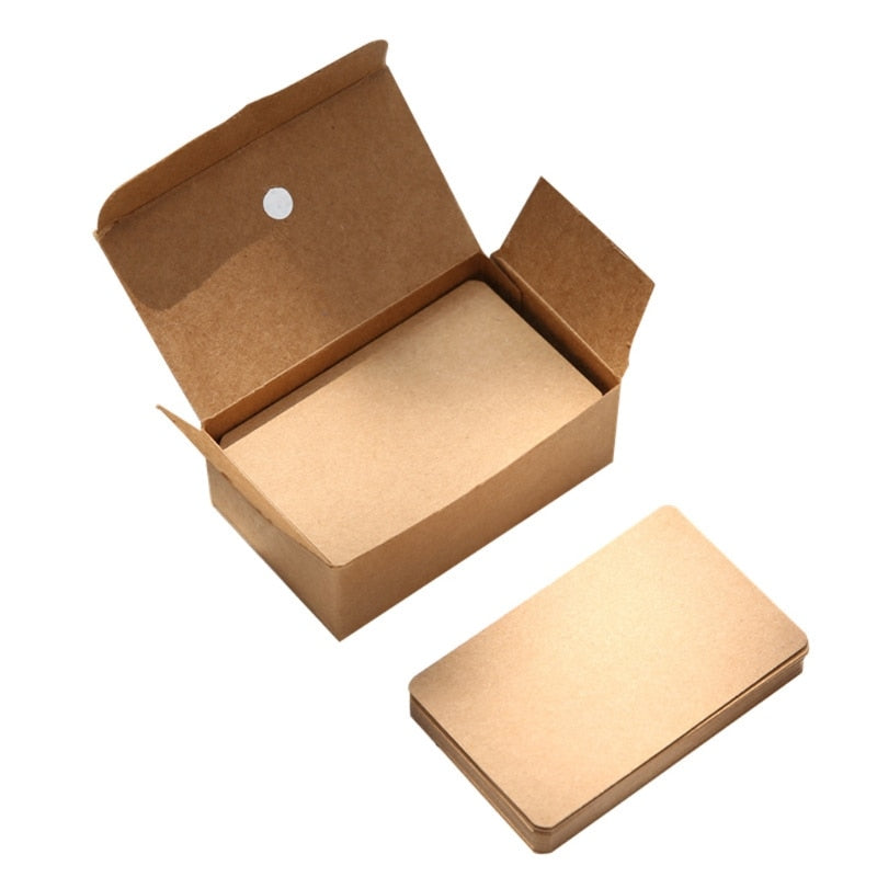 100 paper message cards, view 2 - MRSLM