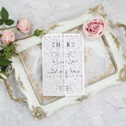eiffel tower laser cut card, view 4 - MRSLM