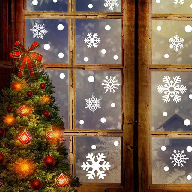 snowflake window stickers - MRSLM