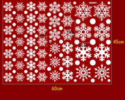 snowflake window stickers, view 3 - MRSLM