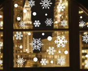 snowflake window stickers, view 5 - MRSLM