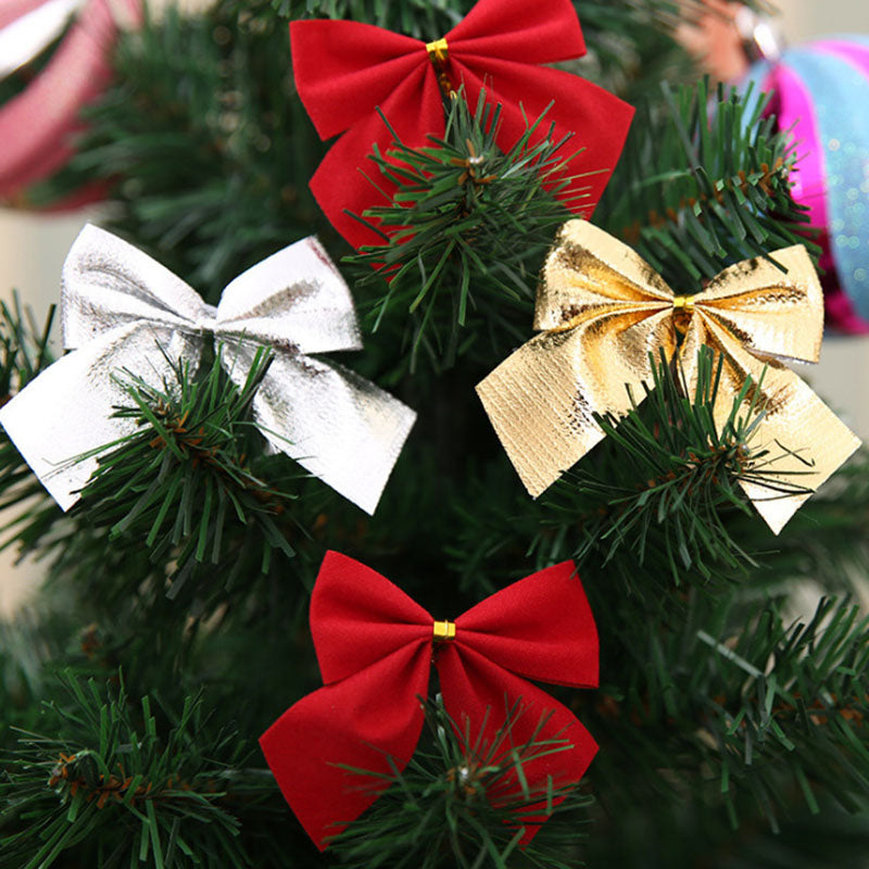 Christmas bowknot ornaments set, view 9 - MRSLM