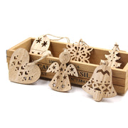 christmas wooden hanging decoration - MRSLM