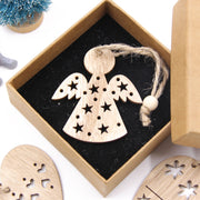 christmas wooden hanging decoration, view 11 - MRSLM