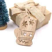 christmas wooden hanging decoration, view 6 - MRSLM