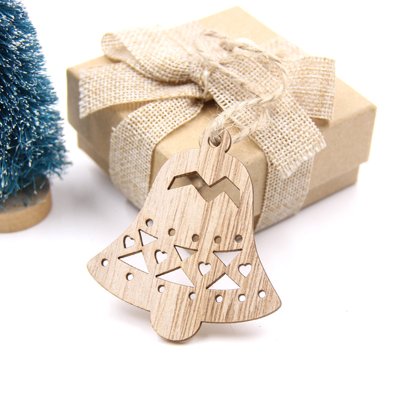 christmas wooden hanging decoration, view 7 - MRSLM