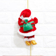musical santa claus hanging christmas decoration, view 7 - MRSLM