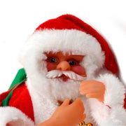 musical santa claus hanging christmas decoration, view 13 - MRSLM