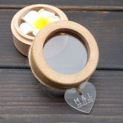 Wooden ring holder box, view 2 - MRSLM