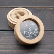 Wooden ring holder box, view 7 - MRSLM