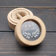 Wooden ring holder box, view 8 - MRSLM