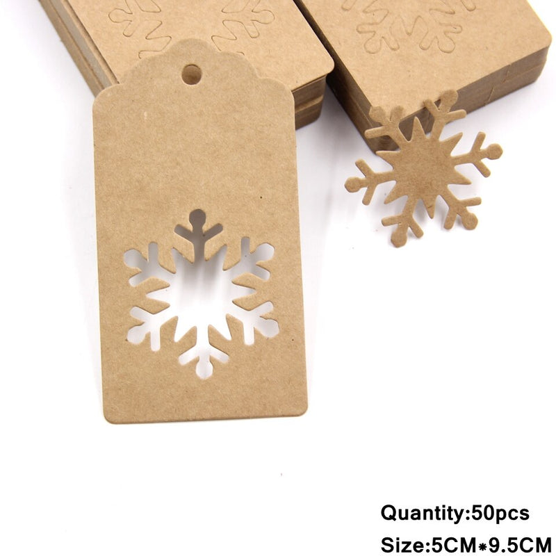 kraft paper tags set, view 2 - MRSLM
