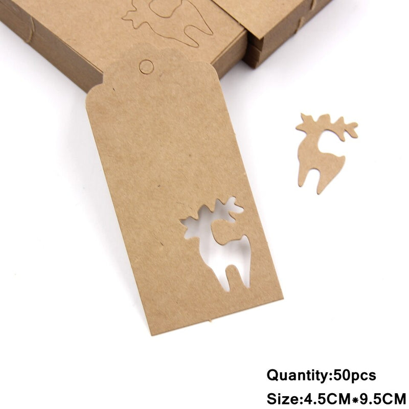 kraft paper tags set, view 7 - MRSLM