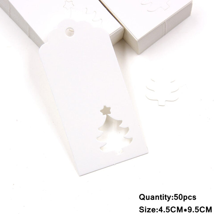 Set of 50 Kraft Paper Tags