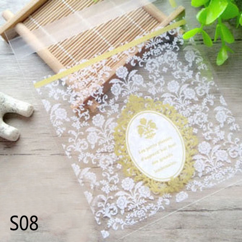 colorful candy gift bags 100 pcs, view 5 - MRSLM
