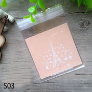 colorful candy gift bags 100 pcs, view 6 - MRSLM