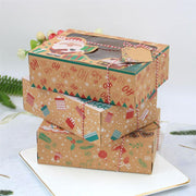 kraft paper Christmas gift boxes, view 3 - MRSLM