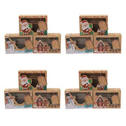 kraft paper Christmas gift boxes, view 2 - MRSLM