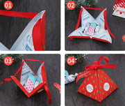 triangle Christmas gift boxes, view 9 - MRSLM