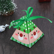 triangle Christmas gift boxes, view 2 - MRSLM