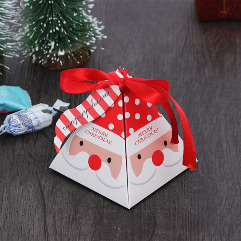 triangle Christmas gift boxes, view 3 - MRSLM