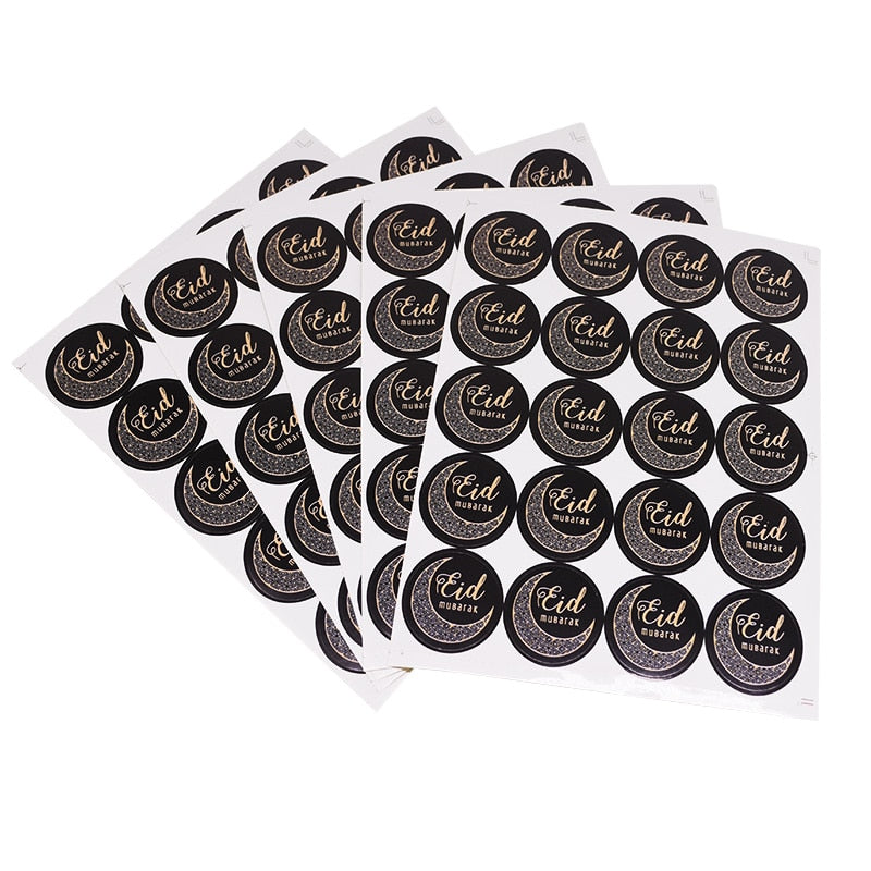 Eid paper gift stickers, view 18 - MRSLM