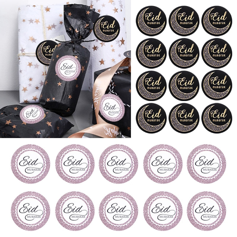 Eid paper gift stickers - MRSLM