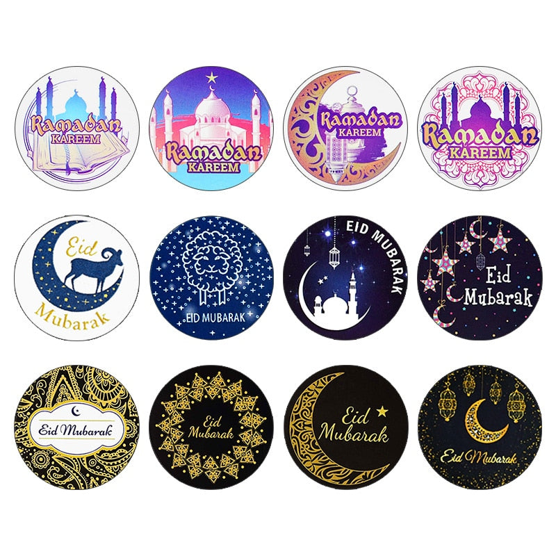 Eid paper gift stickers, view 19 - MRSLM