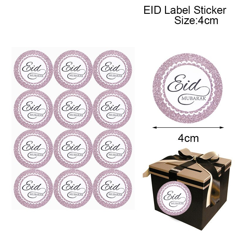 Eid paper gift stickers, view 12 - MRSLM