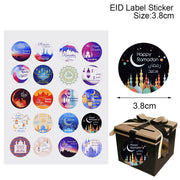 Eid paper gift stickers, view 14 - MRSLM