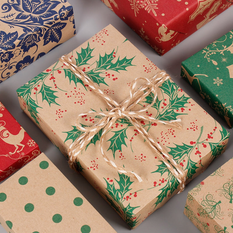 kraft paper christmas wrapping paper - MRSLM