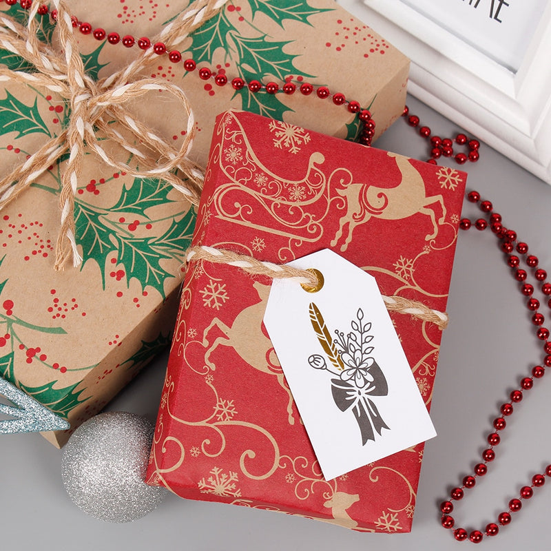 kraft paper christmas wrapping paper, view 29 - MRSLM