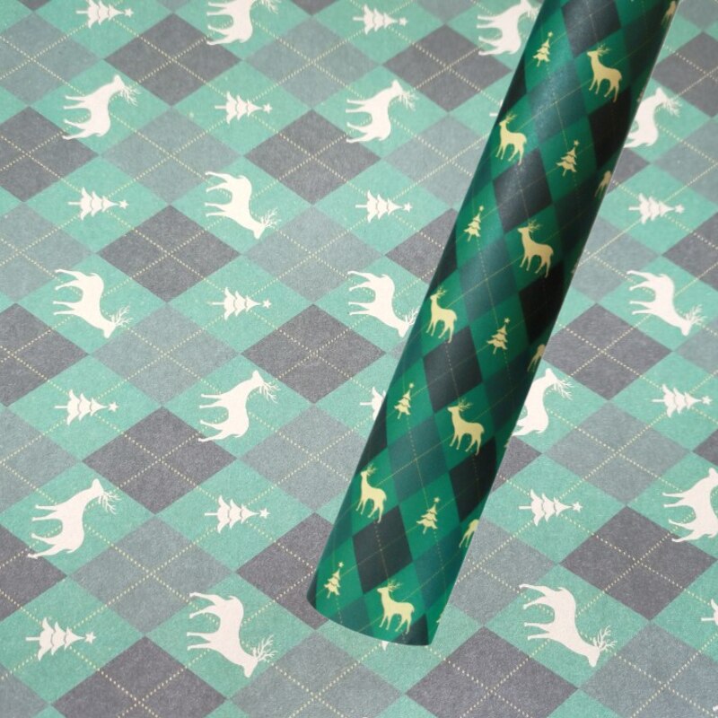 kraft paper christmas wrapping paper, view 8 - MRSLM