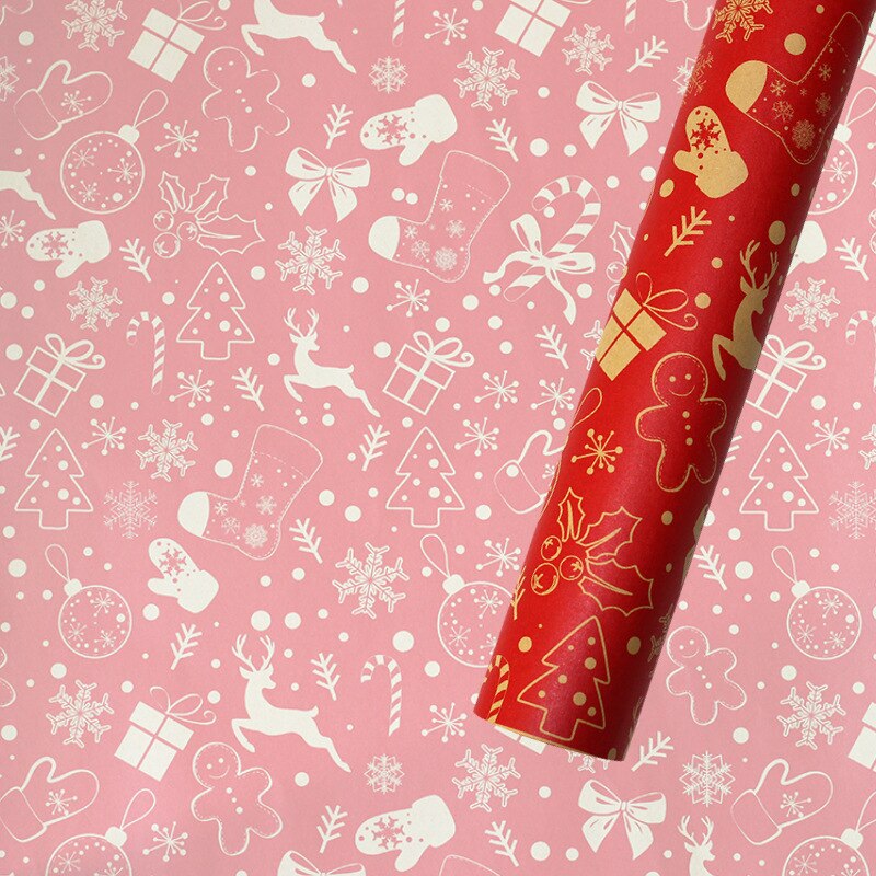 kraft paper christmas wrapping paper, view 12 - MRSLM