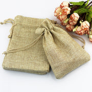 Natural linen gift bags - MRSLM